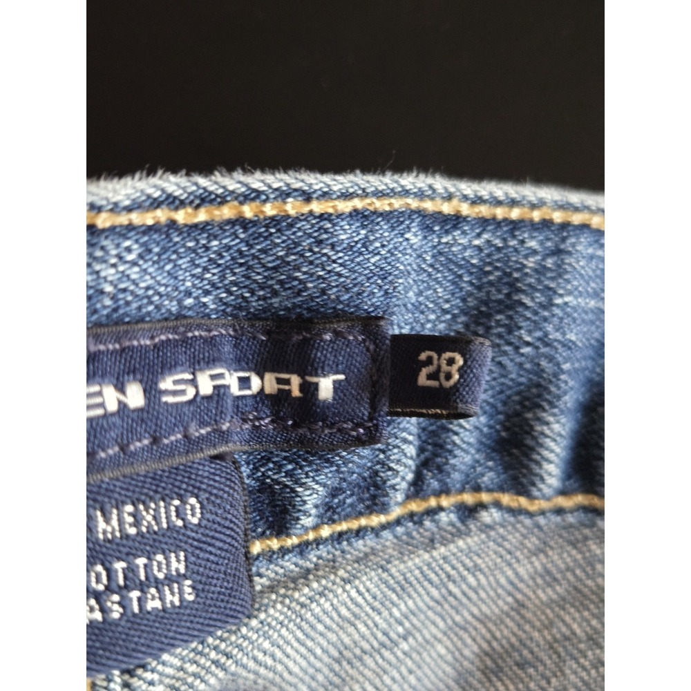 Ralph Lauren Sport Mens Blue Denim Jeans 28×31 Straight Fit "Cooper"‎ 2012 - Picture 7 of 10